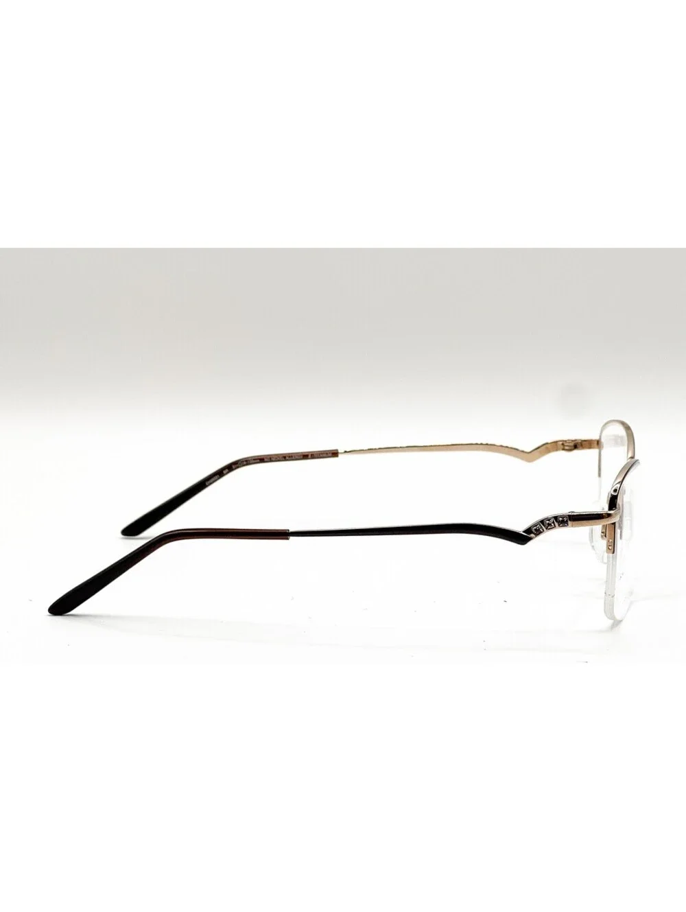 Charmant CH29221 BR Brown Square Authentic Eyeglass Frames 51-16-135